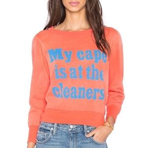Wildfox cropped sweatshirt